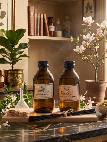 Çubuklu Oda Kokusu Tekrar Dolum & Bakım Kiti 125ml & 250 ml