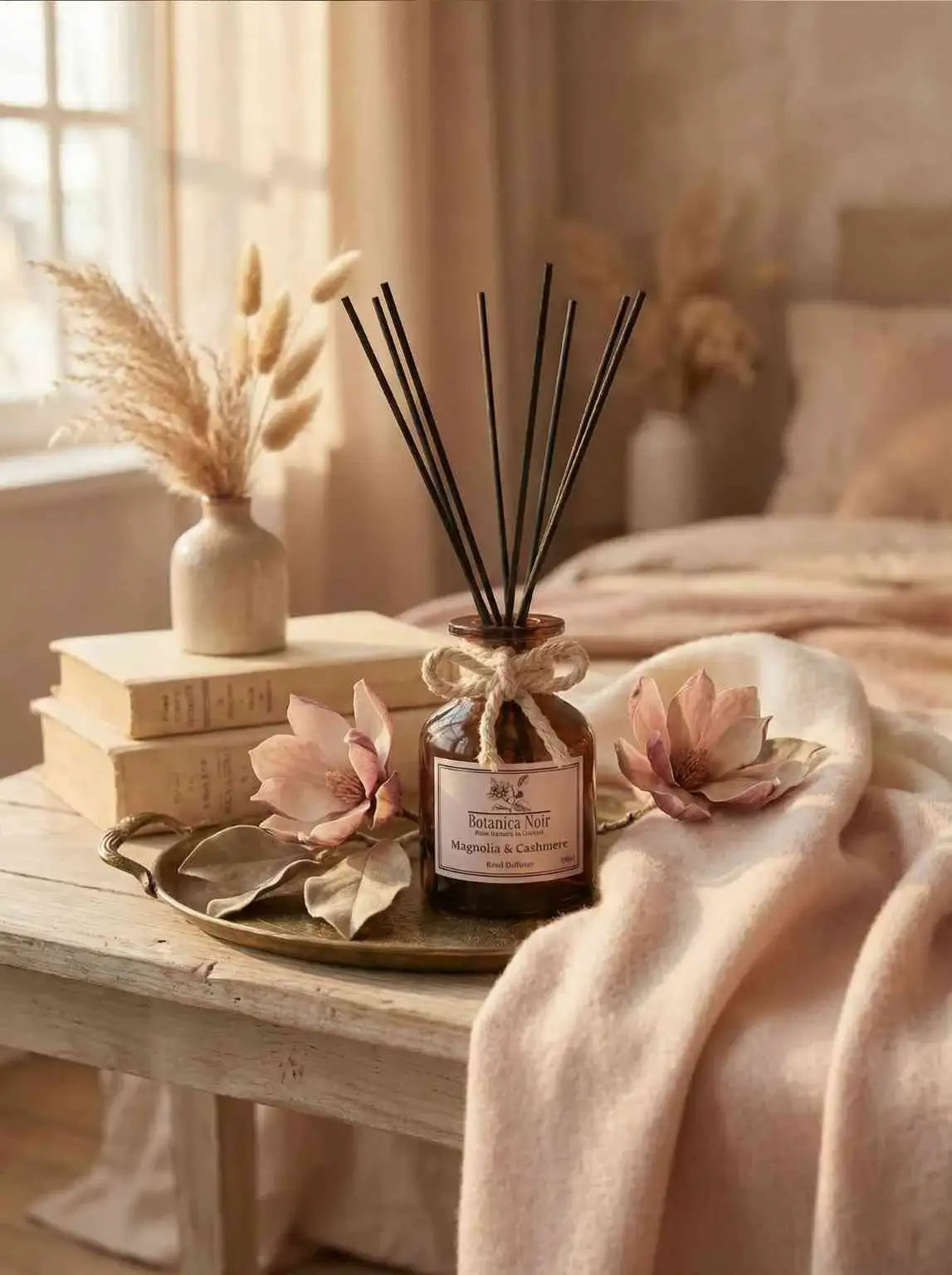 N°:2 - Magnolia & Cashmere // Manolya Zerafeti Çubuklu Oda Kokusu 130ml