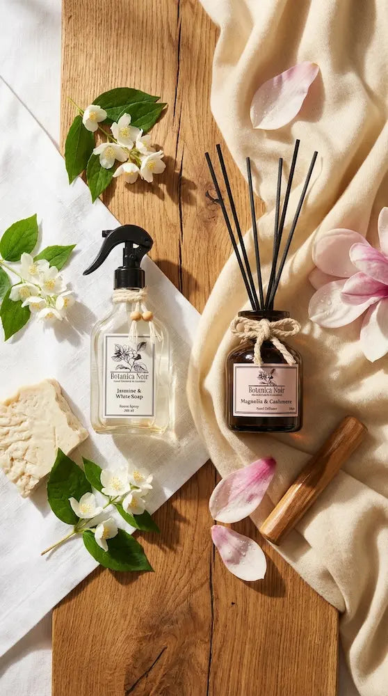 THE NOIR SET // Çubuklu Oda Kokusu 130 ml & Ev Parfümü 200 ml