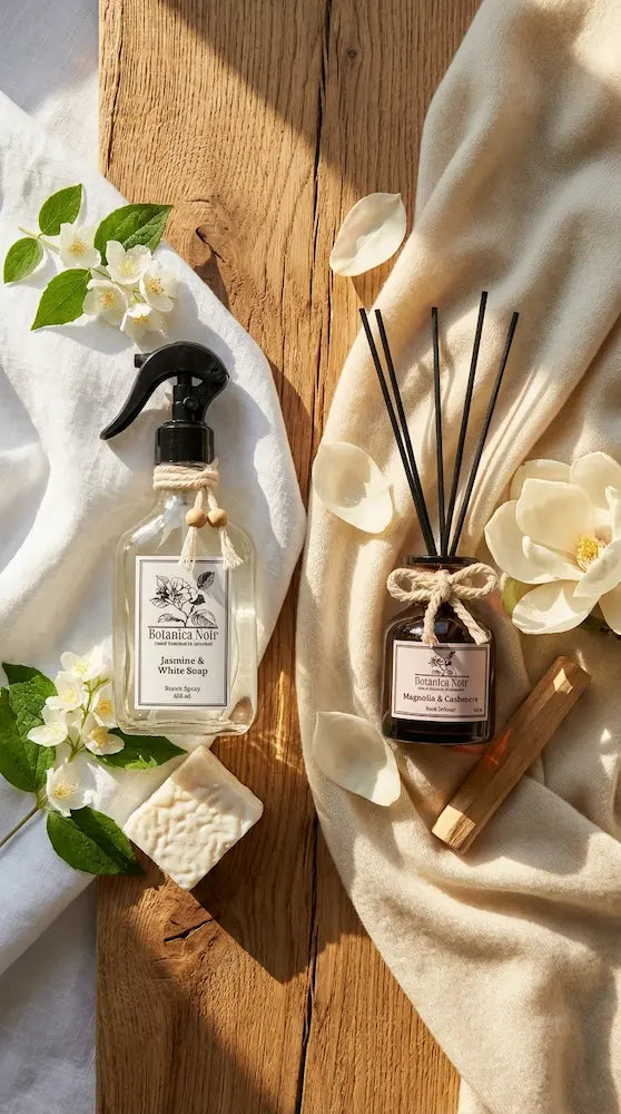 THE NOIR SET // Çubuklu Oda Kokusu 130 ml & Ev Parfümü 200 ml