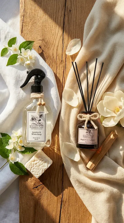 THE NOIR SET // Çubuklu Oda Kokusu 130 ml & Ev Parfümü 200 ml