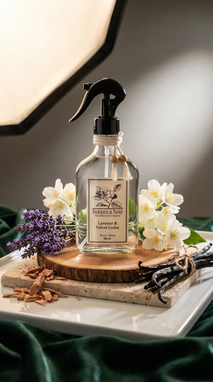 N°:6 - Lavendar & Velvet Cedar // Geceyarısı Sükuneti Oda Parfümü 200 ml