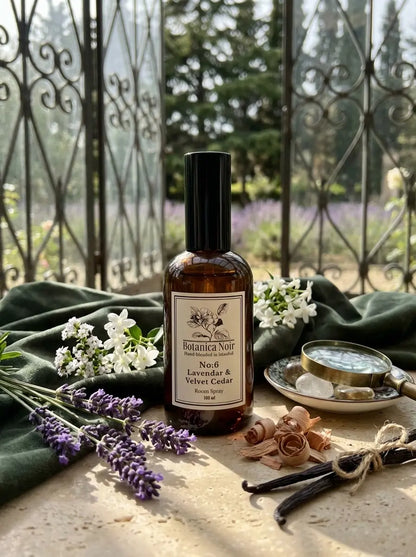N°:6 - Lavendar & Velvet Cedar // Geceyarısı Sükuneti Oda Parfümü 100 ml