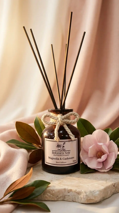 N°:2 - Magnolia & Cashmere // Manolya Zerafeti Çubuklu Oda Kokusu 130ml
