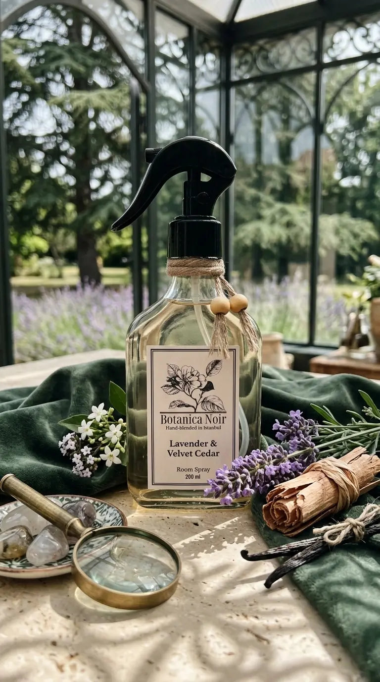 N°:6 - Lavendar & Velvet Cedar // Geceyarısı Sükuneti Oda Parfümü 200 ml