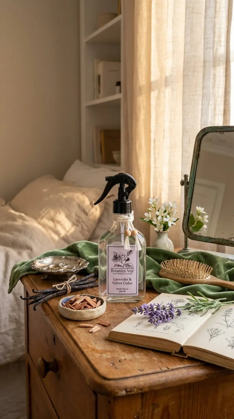 N°:6 - Lavendar & Velvet Cedar // Geceyarısı Sükuneti Oda Parfümü 200 ml
