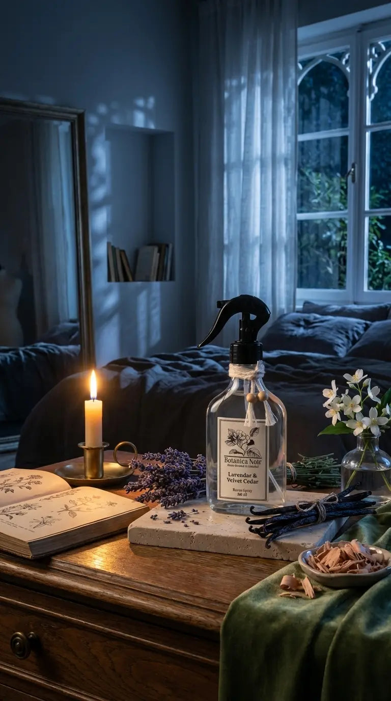 N°:6 - Lavendar & Velvet Cedar // Geceyarısı Sükuneti Oda Parfümü 200 ml