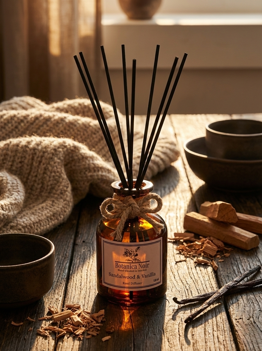 Sandalwood & Vanilla // Çubuklu Difüzör // 130ml
